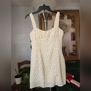 Princess Polly Yellow Floral Dress 6